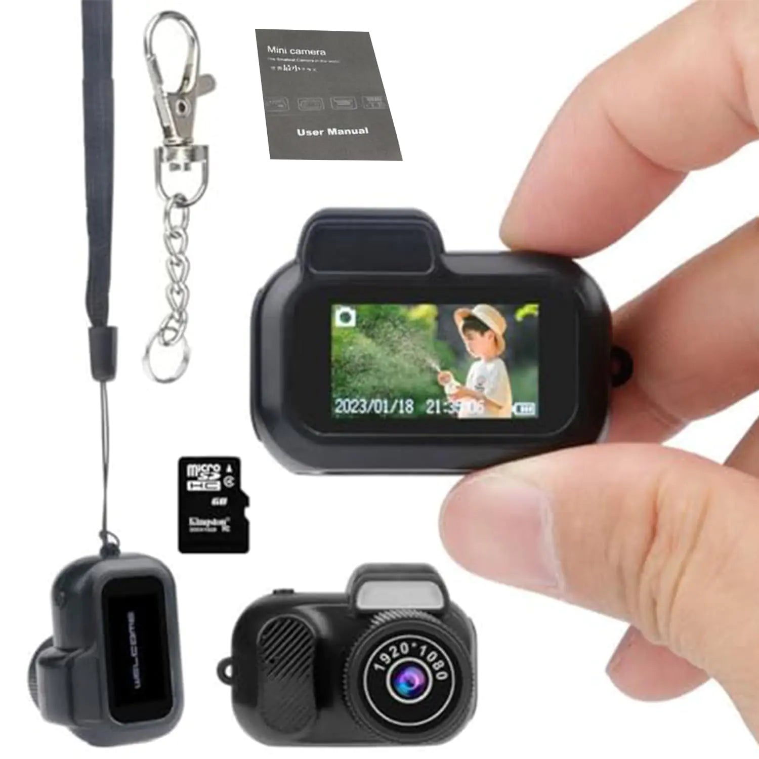 Keychain Camera Mini Camera