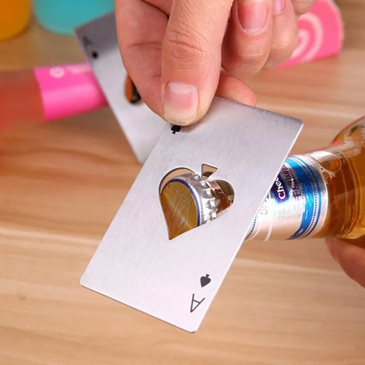 Card-Shaped Can Opener