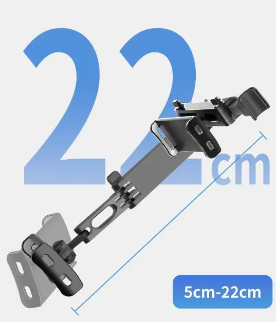 Adjustable Car Rear Seat Tablet & Phone Holder