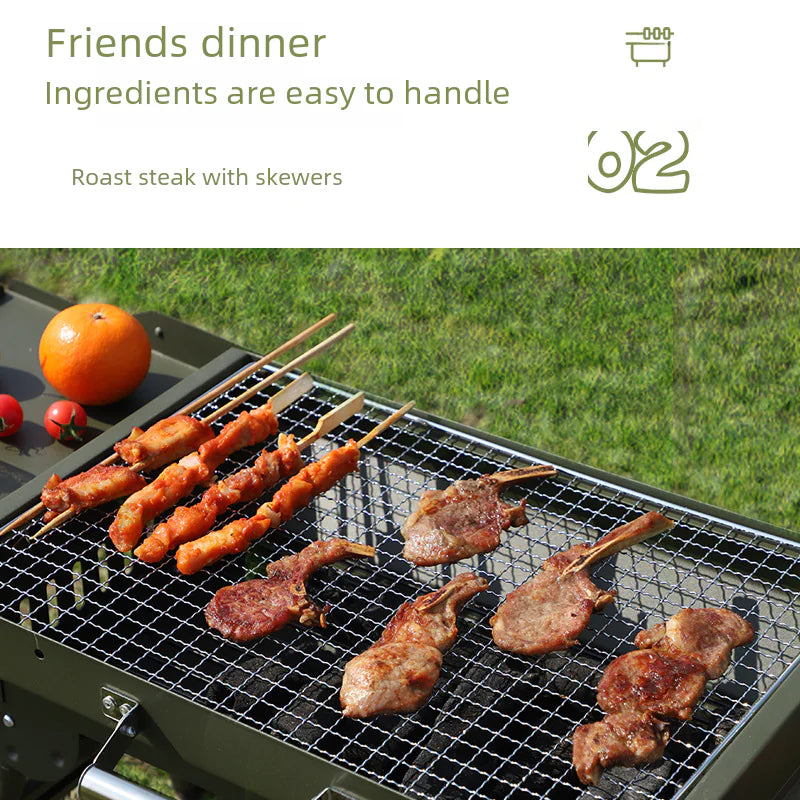 Portable Folding BBQ Grill