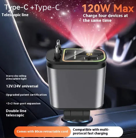 4-in-1 Sky Car Charger