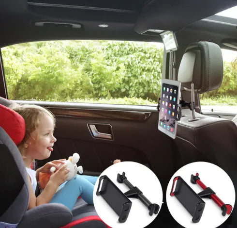 Adjustable Car Rear Seat Tablet & Phone Holder