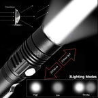 Super Bright Tactical Rechargeable Flashlight